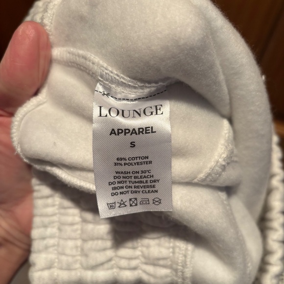 Lounge Apparel Women's Jogger Sweatpants Light Grey Small - Picture 5 of 5